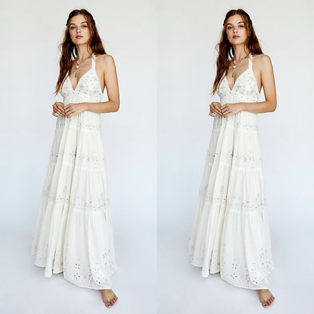 Free People Glitter Me Timbers Gown - Picture 2 of 8